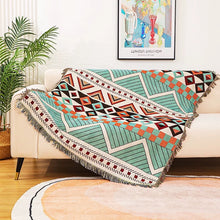 画像をギャラリービューアに読み込む, Vintage Reversible Sofa Cover ヴィンテージエスニックソファカバー