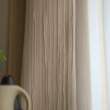 画像をギャラリービューアに読み込む, 【オーダー可】Wrinkle Shading Curtain シワ厚手遮光カーテン