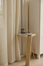 画像をギャラリービューアに読み込む, 【オーダー可】Natural Stripe Linen Curtain ストライプリネンシアーカーテン