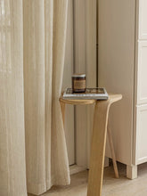 画像をギャラリービューアに読み込む, 【オーダー可】Natural Stripe Linen Curtain ストライプリネンシアーカーテン