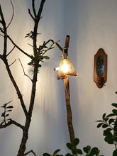 Load image into Gallery viewer, Retro Wooden Candle Holder Mirror レトロキャンドルホルダー壁掛け鏡