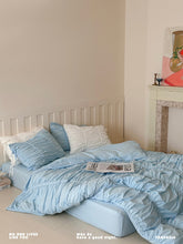 画像をギャラリービューアに読み込む, Blue Ballet-Style Bedding Set ブルーバレエ風寝具カバーセット