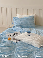 画像をギャラリービューアに読み込む, Blue Ballet-Style Bedding Set ブルーバレエ風寝具カバーセット