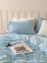 画像をギャラリービューアに読み込む, Blue Ballet-Style Bedding Set ブルーバレエ風寝具カバーセット