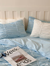 画像をギャラリービューアに読み込む, Blue Ballet-Style Bedding Set ブルーバレエ風寝具カバーセット