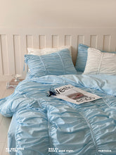 画像をギャラリービューアに読み込む, Blue Ballet-Style Bedding Set ブルーバレエ風寝具カバーセット