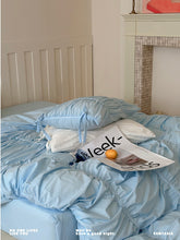 画像をギャラリービューアに読み込む, Blue Ballet-Style Bedding Set ブルーバレエ風寝具カバーセット