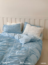 画像をギャラリービューアに読み込む, Blue Ballet-Style Bedding Set ブルーバレエ風寝具カバーセット