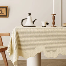 Load image into Gallery viewer, Waterproof Irregular Lace Tablecloth 撥水・撥油生地フリルテーブルクロス9選