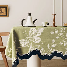 画像をギャラリービューアに読み込む, Waterproof Irregular Lace Tablecloth 撥水・撥油生地フリルテーブルクロス9選