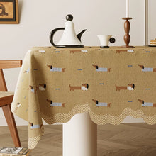 画像をギャラリービューアに読み込む, Waterproof Irregular Lace Tablecloth 撥水・撥油生地フリルテーブルクロス9選