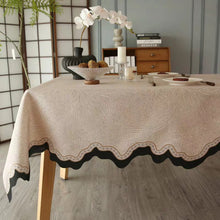 Load image into Gallery viewer, Waterproof Irregular Lace Tablecloth 撥水・撥油生地フリルテーブルクロス9選