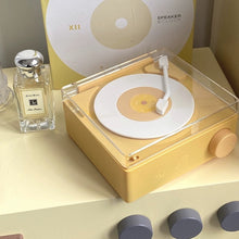 Load image into Gallery viewer, Record Player Design Bluetooth Speaker レコードプレーヤー風bluetoothスピーカー