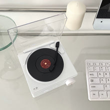 Load image into Gallery viewer, Record Player Design Bluetooth Speaker レコードプレーヤー風bluetoothスピーカー