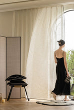 画像をギャラリービューアに読み込む, 【オーダー可】Medieval Black Edged Lace Curtain 中世風黒縁レースカーテン