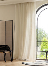 画像をギャラリービューアに読み込む, 【オーダー可】Medieval Black Edged Lace Curtain 中世風黒縁レースカーテン