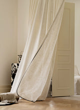 画像をギャラリービューアに読み込む, 【オーダー可】Medieval Black Edged Lace Curtain 中世風黒縁レースカーテン