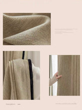 画像をギャラリービューアに読み込む, 【オーダー可】Chenille Black Edged Shading Curtain シェニール織黒縁遮光カーテン