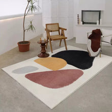 画像をギャラリービューアに読み込む, 12Design Modern Art Square Carpet モダンアートスクエアカーペット12種