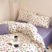 画像をギャラリービューアに読み込む, Little Cherry Bedlinen Set リトルチェリー寝具カバーセット