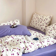 画像をギャラリービューアに読み込む, Little Cherry Bedlinen Set リトルチェリー寝具カバーセット