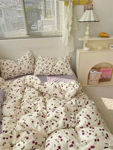 画像をギャラリービューアに読み込む, Little Cherry Bedlinen Set リトルチェリー寝具カバーセット