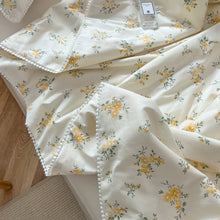 画像をギャラリービューアに読み込む, Yellow Flower Quilt Set イエローフラワーキルトセット