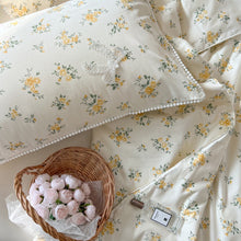 画像をギャラリービューアに読み込む, Yellow Flower Quilt Set イエローフラワーキルトセット