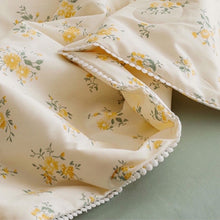 画像をギャラリービューアに読み込む, Yellow Flower Quilt Set イエローフラワーキルトセット