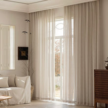 画像をギャラリービューアに読み込む, 【オーダー可】Moonlit Dune Sheer Curtain 月影の砂丘のシアーカーテン