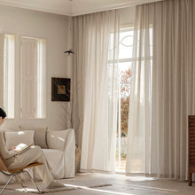 画像をギャラリービューアに読み込む, 【オーダー可】Moonlit Dune Sheer Curtain 月影の砂丘のシアーカーテン