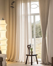 画像をギャラリービューアに読み込む, 【オーダー可】Moonlit Dune Sheer Curtain 月影の砂丘のシアーカーテン