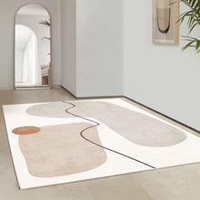 画像をギャラリービューアに読み込む, Abstract Painting Carpet 抽象画のスクエアカーペット