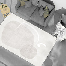 画像をギャラリービューアに読み込む, Abstract Painting Carpet 抽象画のスクエアカーペット