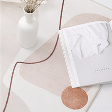 画像をギャラリービューアに読み込む, Abstract Painting Carpet 抽象画のスクエアカーペット