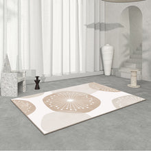 画像をギャラリービューアに読み込む, Abstract Painting Carpet 抽象画のスクエアカーペット