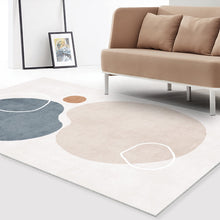 画像をギャラリービューアに読み込む, Abstract Painting Carpet 抽象画のスクエアカーペット