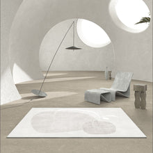 画像をギャラリービューアに読み込む, Abstract Painting Carpet 抽象画のスクエアカーペット