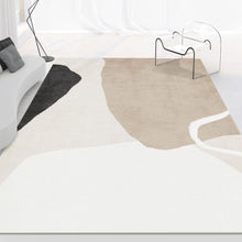 画像をギャラリービューアに読み込む, Abstract Painting Carpet 抽象画のスクエアカーペット