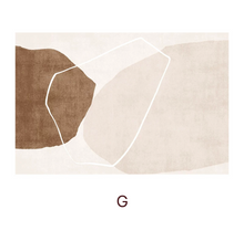 画像をギャラリービューアに読み込む, Abstract Painting Carpet 抽象画のスクエアカーペット