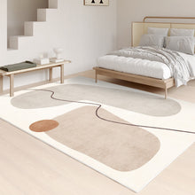 画像をギャラリービューアに読み込む, Abstract Painting Carpet 抽象画のスクエアカーペット