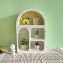 Load image into Gallery viewer, Nordic Fan-shaped Shelf Ver.2 北欧風扇形の物置棚アップグレード版