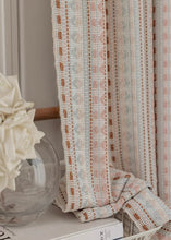 画像をギャラリービューアに読み込む, 【オーダー可】Fair Isle Dopamine Curtain フェアアイル柄ドーパミンカーテン