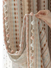 画像をギャラリービューアに読み込む, 【オーダー可】Fair Isle Dopamine Curtain フェアアイル柄ドーパミンカーテン