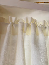 画像をギャラリービューアに読み込む, 【オーダー可】Pearl Ruffles Cream Yellow Curtain パールフリルクリームイエローカーテン