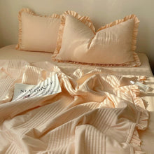 画像をギャラリービューアに読み込む, 6color Ruffles Quilt Set フリルキルトセット六色展開