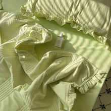 画像をギャラリービューアに読み込む, 6color Ruffles Quilt Set フリルキルトセット六色展開