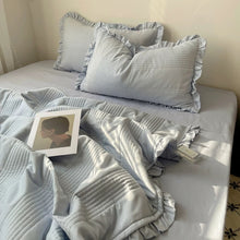 画像をギャラリービューアに読み込む, 6color Ruffles Quilt Set フリルキルトセット六色展開