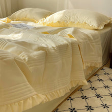 画像をギャラリービューアに読み込む, 6color Ruffles Quilt Set フリルキルトセット六色展開