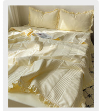 画像をギャラリービューアに読み込む, 6color Ruffles Quilt Set フリルキルトセット六色展開